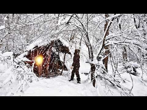 Woman Survives Alone in Cold Mountain Shelter in Winter | Trial by Cold and Snow