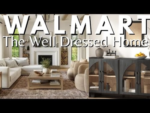 7 New Home Decor & Furniture Finds At WALMART to Achieve A Well Styled Home