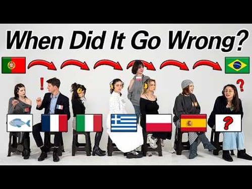 How Portuguese Sounds To NON- Portuguese Speakers? l Poland, France, Spain, Italy, Portugal, Brazil