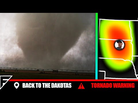 Tornado Threat In The Dakotas - LIVE STORM CHASERS