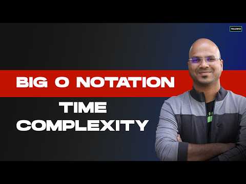 Big O Notation, Time Complexity | DSA