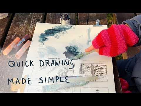 A Simple Exercise to Sketch a Landscape