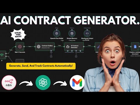 Easily Generate Custom Contracts in Seconds with One Click using AI!
