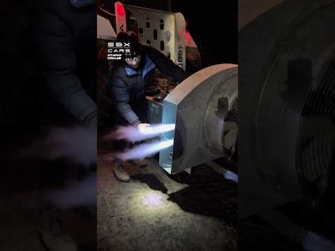 Anti-Frost Machine! 🔥 #farming #fire #machinery