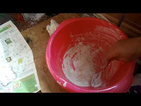 Скалы из белого бетона для аквариума своими руками