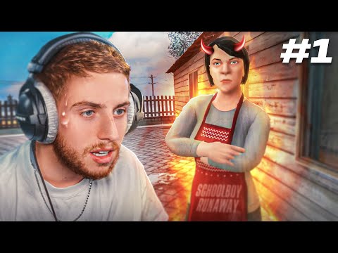 HELLO NEIGHBOR MAIS C’EST MES PARENTS QUI SONT FOU … ! (SchoolBoy RunAway)