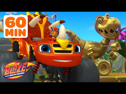 60 MINUTES of Blaze's Best FLYING Missions & Rescues! #2 w/ AJ | Blaze and the Monster Machines