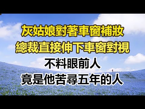 灰姑娘對著車窗補妝,總裁直接伸下車窗對視,不料眼前人,竟是他苦尋五年的人。#幸福敲門 #為人處世 #生活經驗 #情感故事