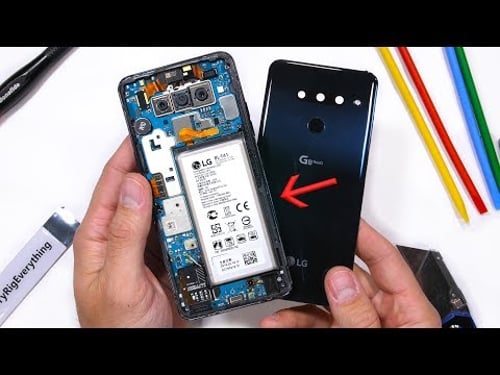 LG G8 Teardown - Dont Remove The Battery?!