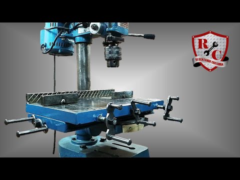 🗜️I build coordinate table in 3 days 🗜️ Construyo FRESADORA /Mesa de Coordenadas a mi taladro