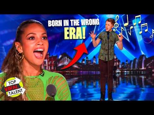 Young Talent with OLD SOULS in the Auditions of Got Talent!