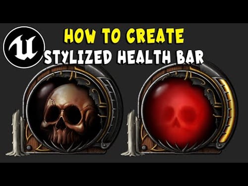 Create a Stylized Graphical Health/Stamina Bar in Unreal Engine Tutorial