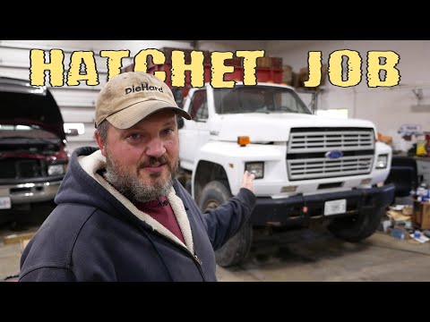 Frigid Farmers - Ford F800 Blower Motor Unhacking