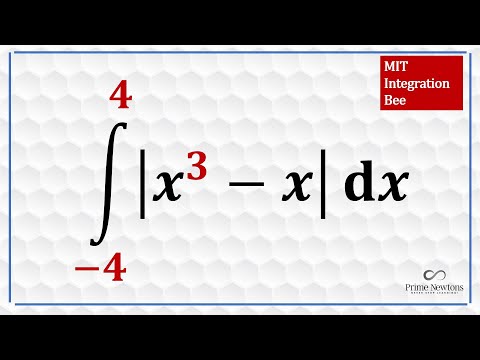 Absolute value integral