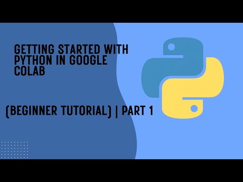 Getting Started with Python in Google Colab (Beginner Tutorial) | Part 1