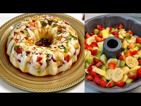 FABULOUS DESSERT IN 5 MINUTES to do immediately! ASMR # 162