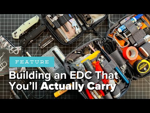 Carrying Awesome EDC Gear Without Looking CRAZY - My Pockets, Mini Kit, and MacGyver Kit