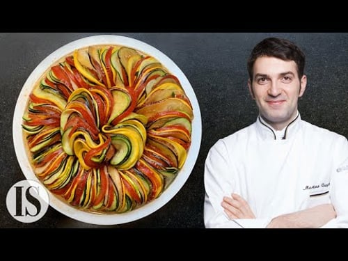 La Ratatouille in un 3 stelle Michelin francese con Martino Ruggieri - Alléno au Pavillon Ledoyen***