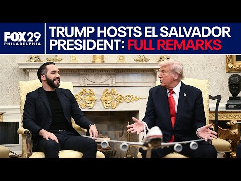 Trump hosts President of El Salvador at White House