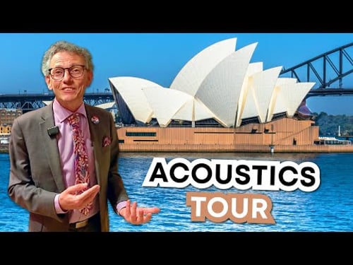 Inside the Acoustics of the Sydney Opera House