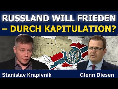 Stanislav Krapivnik: Frieden à la Russland – nur durch Kapitulation?