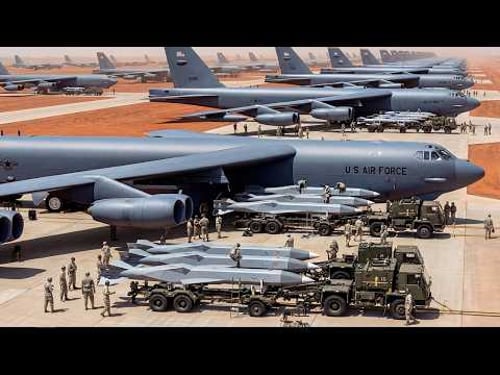 Finally! US Deploys B-52s with Hypersonics & New Rolls-Royce F130 Engines!