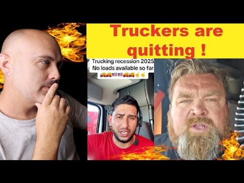 SHOCKING: Truckers Quitting in Droves – Trouble Ahead for 2025!