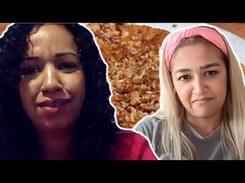 Puerto Rican Mom's React To Gordon Ramsay Making Pegao