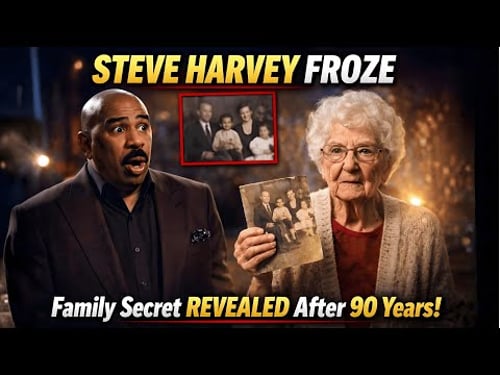Steve Harvey FROZE When 90-Year-Old Reveals a Family Secret That Changed Everything