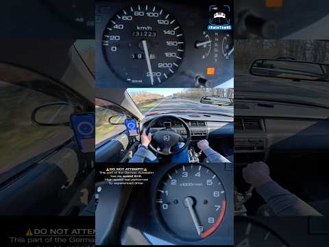 9000RPM K20 CIVIC EG goes ??? KM/H