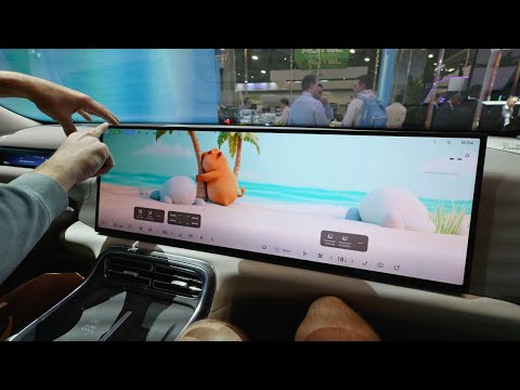 This 32" Display Comes in a $30,000 Car
