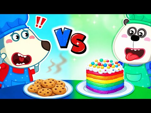 Rainbow Cookies and Pastries🍪🎂Which Cake Is the Best? | Educational 2D Animation