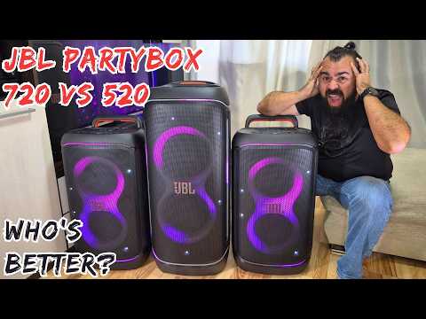 JBL Partybox 720 vs JBL Partybox 520 Who's Better?