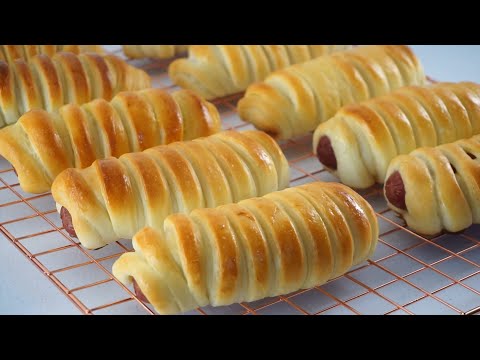 Fluffiest Hotdog Wool Bread Roll You Can Make Like A Pro