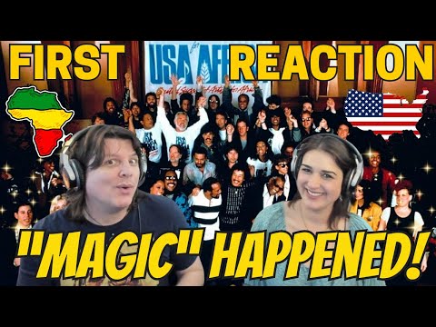 USA for Africa - We Are the World | COUPLE REACTION & ANALYSIS | After Watching the Documentary!