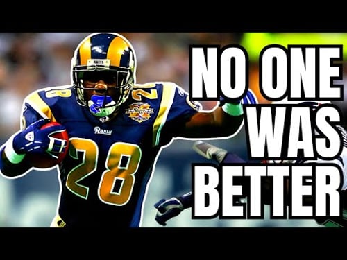 Marshall Faulk Was Actually BETTER Than You Thought