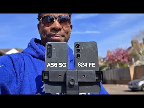 Galaxy S24 FE vs Galaxy A56 Camera Test.