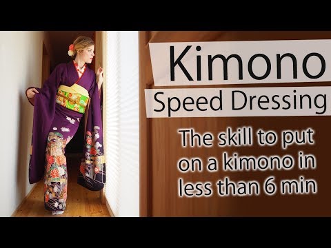 Kimono Speed Dressing // Less Than 6 Minutes!!