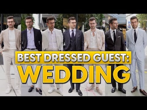 Summer Weddings: 5 Dresscodes & 7 Outfits by Suitsupply