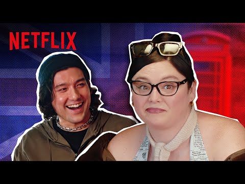 Meg Stalter & Will Sharpe Enjoy a Chaotic Interview Over English Breakfast | Too Much | Netflix