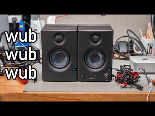 My Speakers were going Wub Wub Wub, so I fixed them