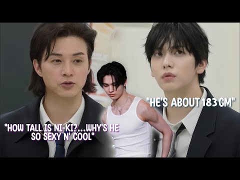 Idols and actors shocked by Ni-ki's height and growth