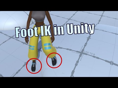 Creating Dynamic Character Movements with Foot Inverse Kinematics and Open-Source Code