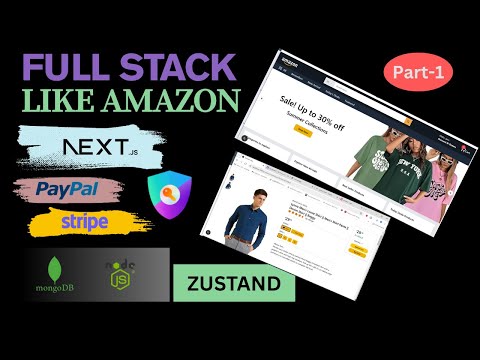 Part-1 Next.js 15 E-commerce Like Amazon | Full-Stack Tutorial | MongoDb #nextjs #fullstackdev