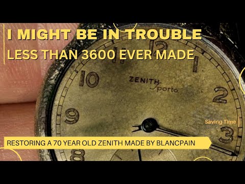 Electroplating Wizardry Saves a Hopeless 1940s Zenith Watch – Restoration!