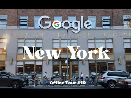 Touring Google New York with an Insiderπ½ | 6 cafes, game room, all the hidden gems!