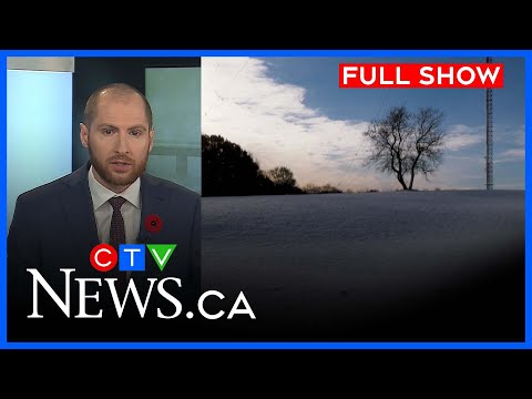 First snowfall of the season | CTV News London at Six, Mon. Nov. 10, 2025