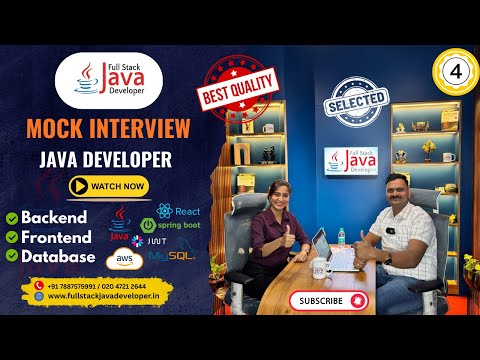 Full Stack Java Developer Interview | 3.5 Years Experience | Banking Domain | By Mr. Kiran Jadhav