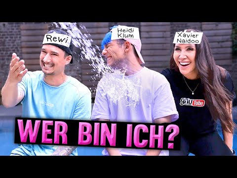 Dümmstes WER BIN ICH mit WASSER (Rezo, Julien Bam und Gnu)
