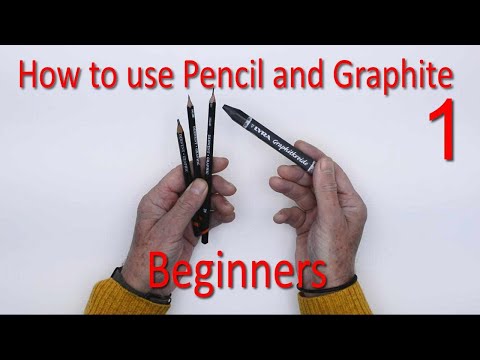 Beginners Drawing: How to use Pencil and Graphite 1